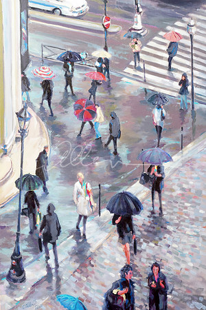 View from Galerie Lafayette {Paris}